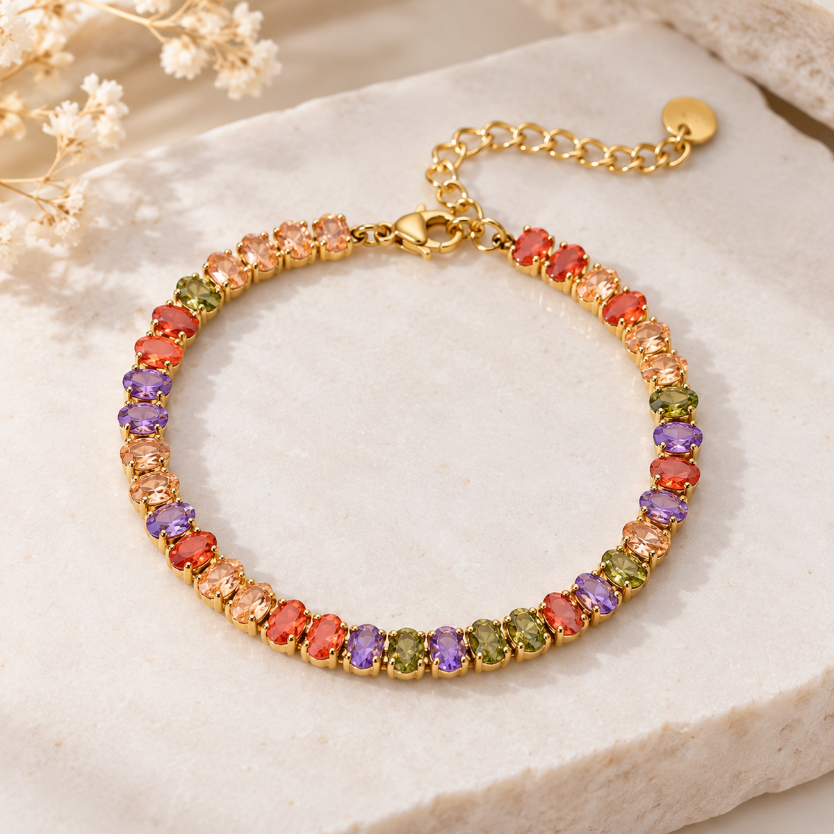 Sunset CZ Bracelet