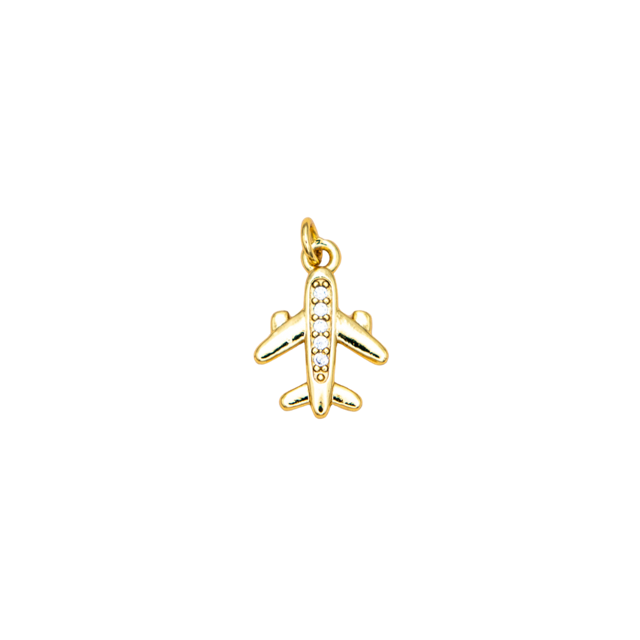 CZ Airplane charm