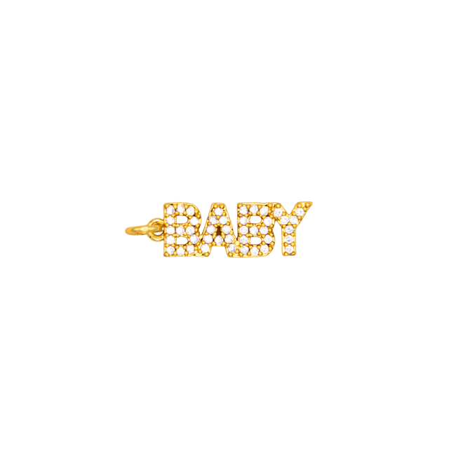 Baby Lettered Charm