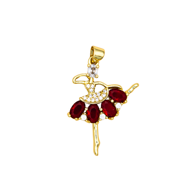Dainty Ballet Dancer Charm