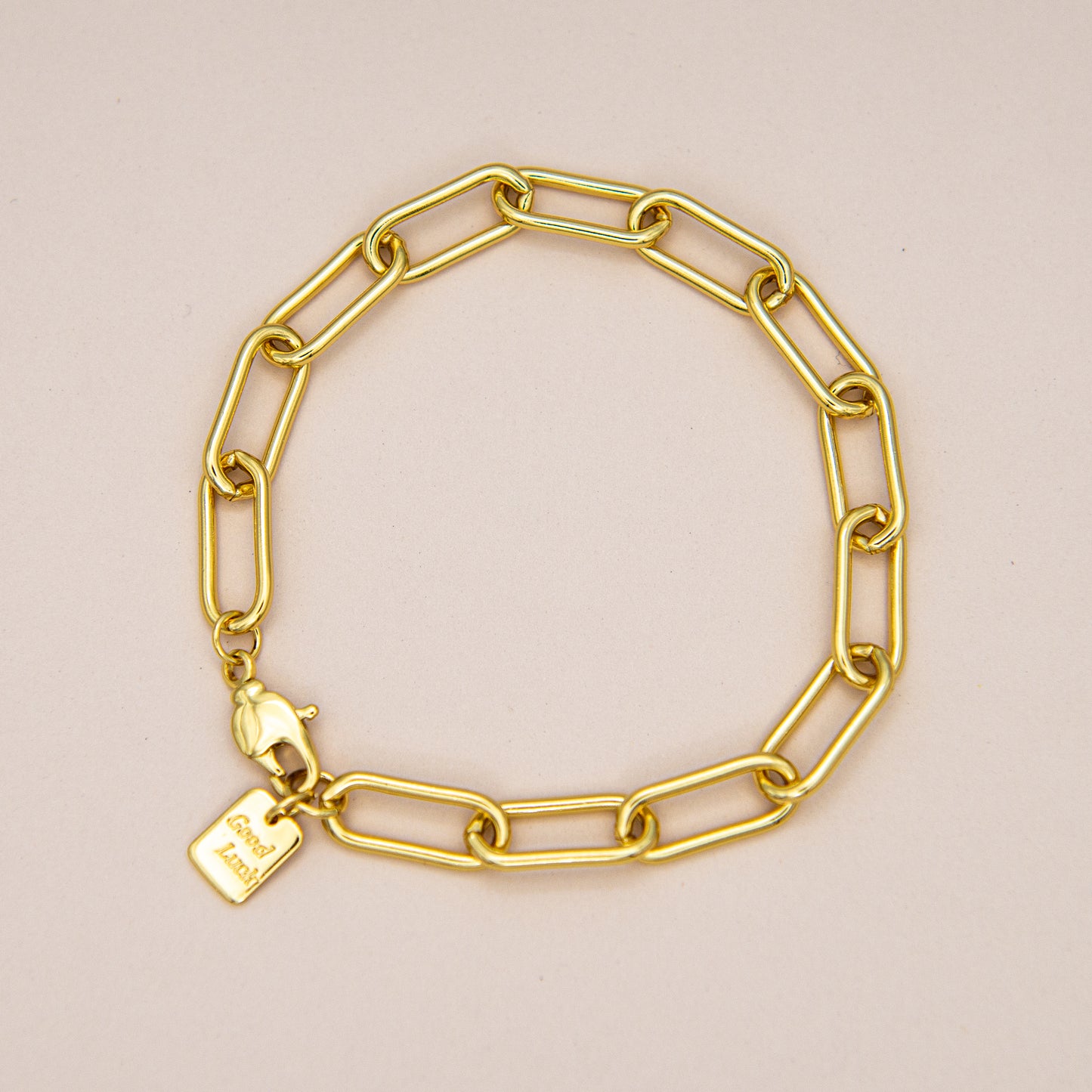 Chunky Square Link Bracelet