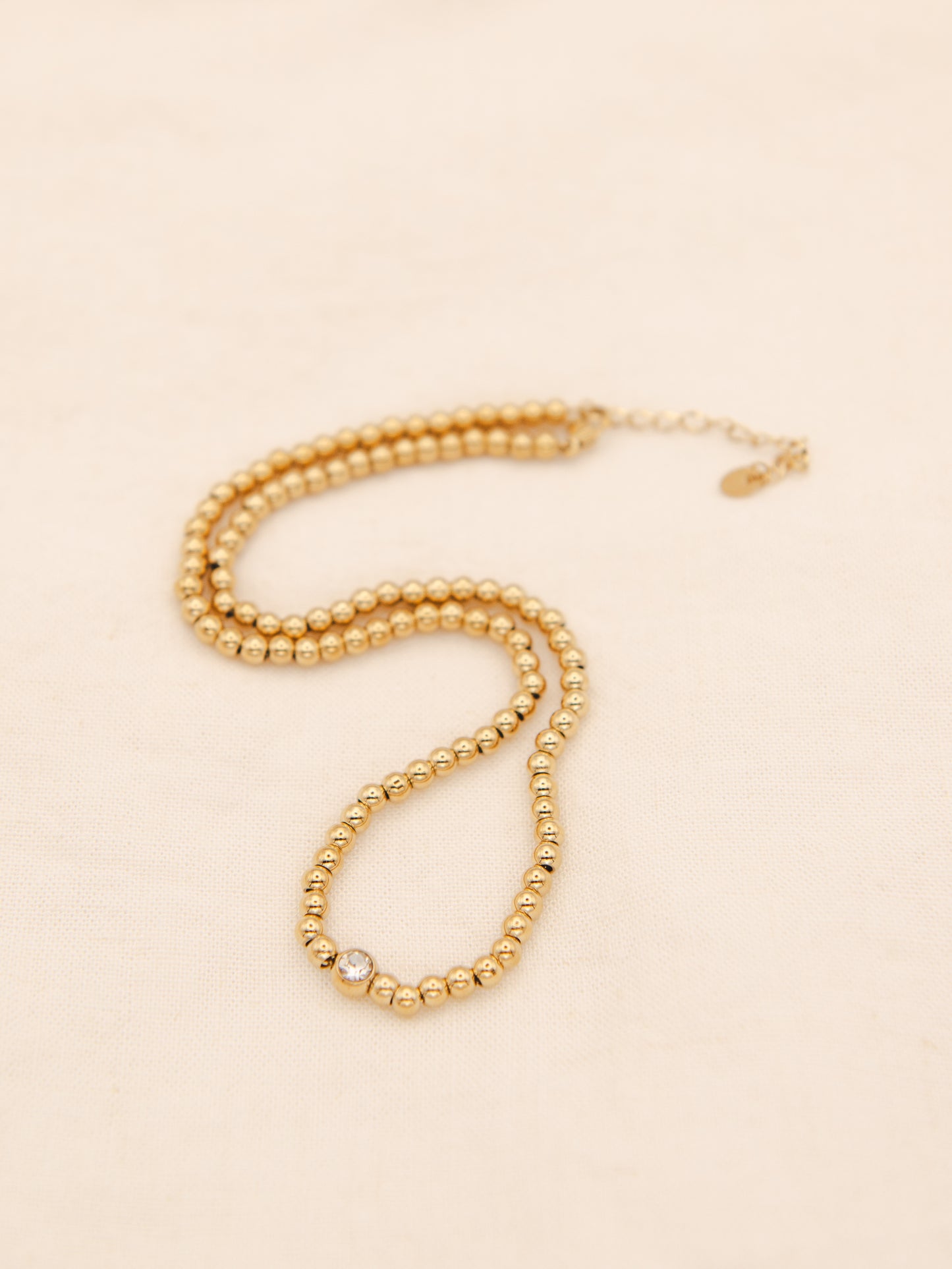 CZ Beaded Chain