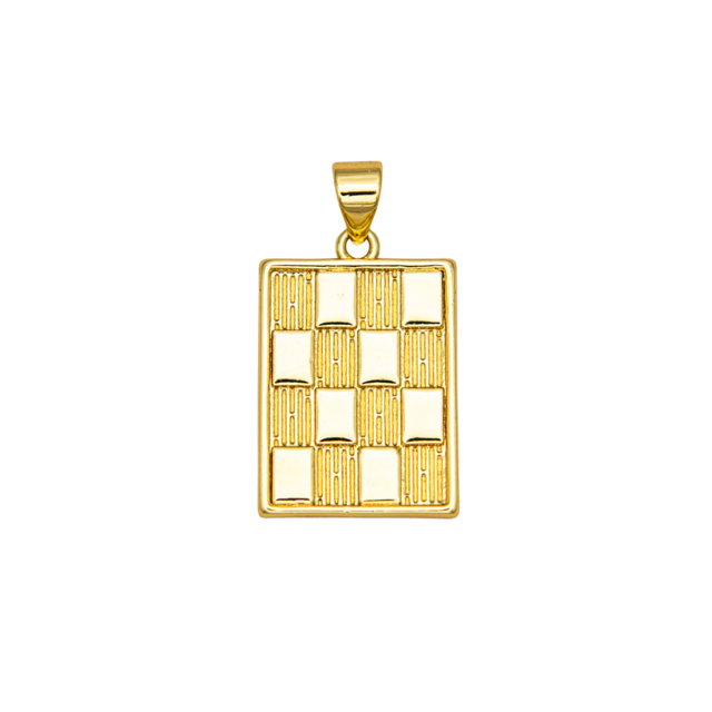 Checkered Pendant