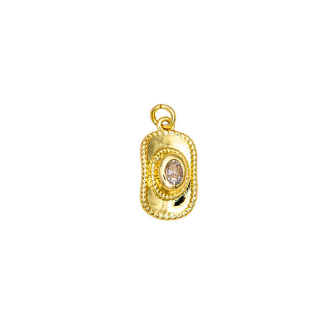 Cowgirl Hat Charm