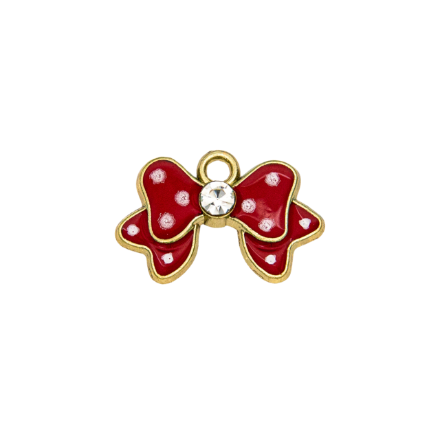 Bowtie Dot Charm