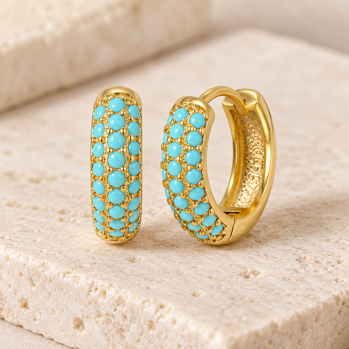 Turquoise Embrace Earrings