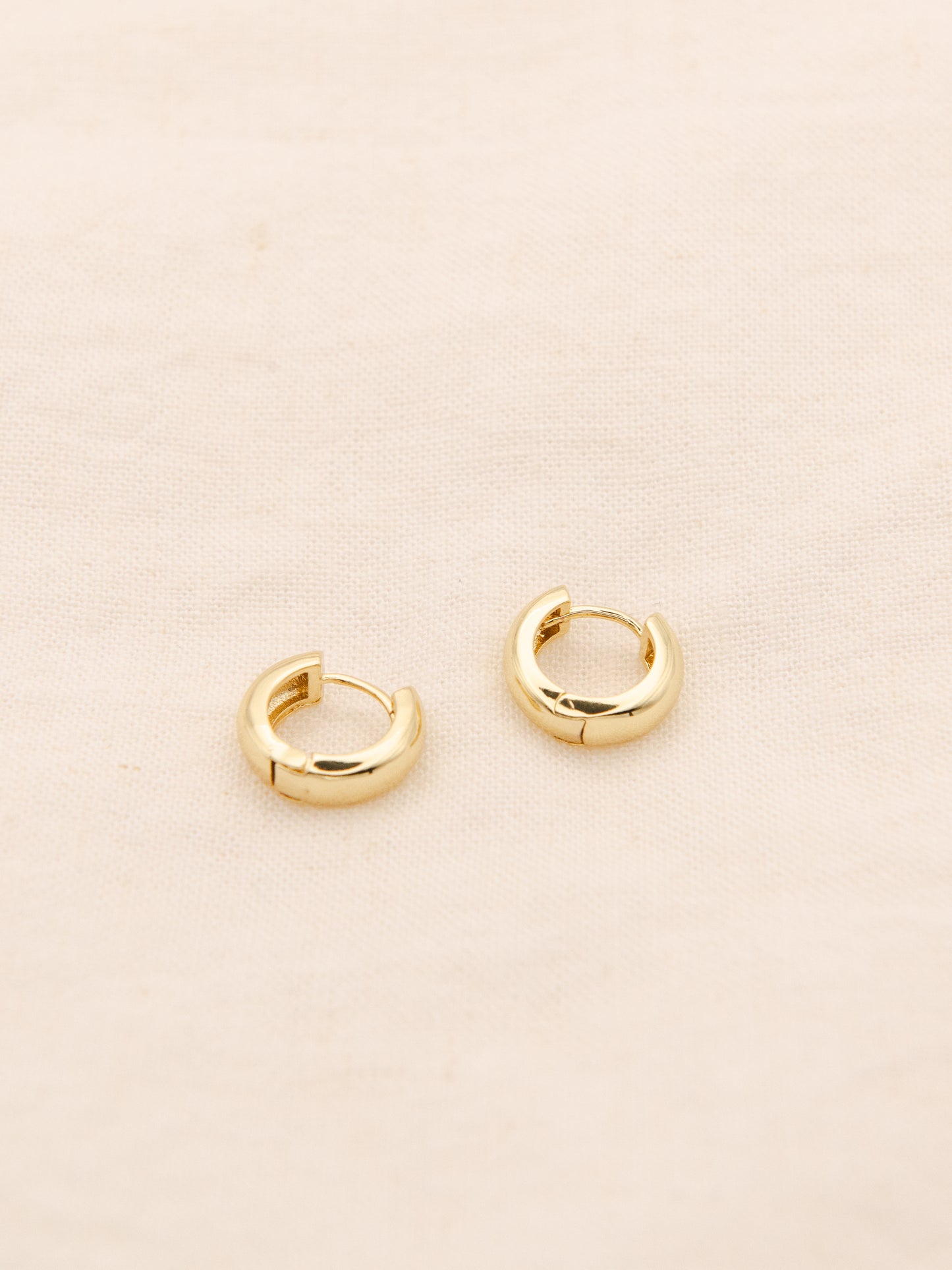 Gold Huggie Earrings