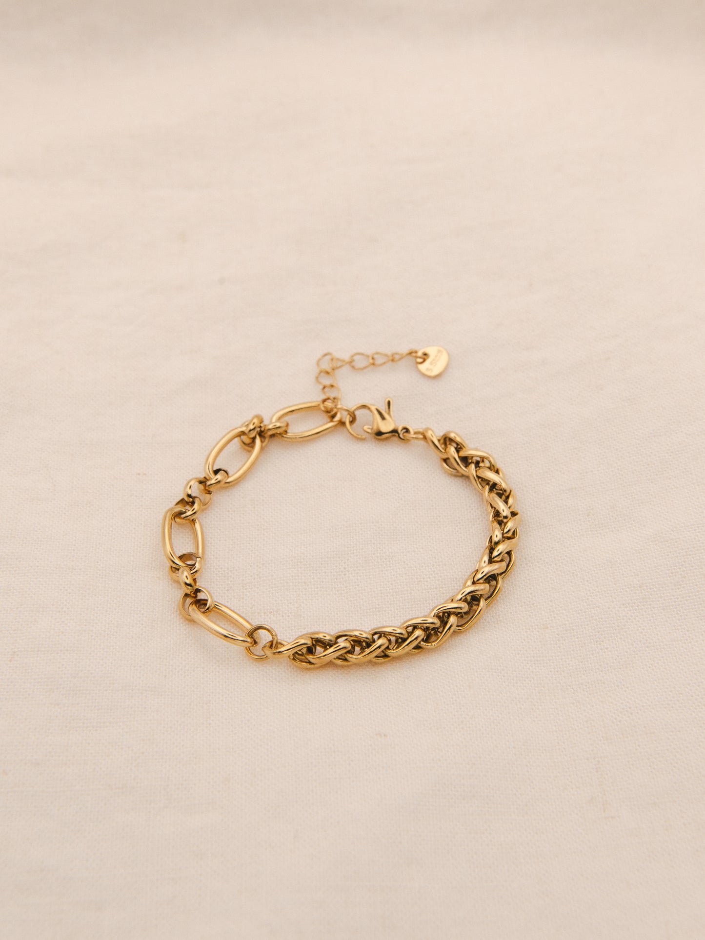 Half & Half Statement Bracelet