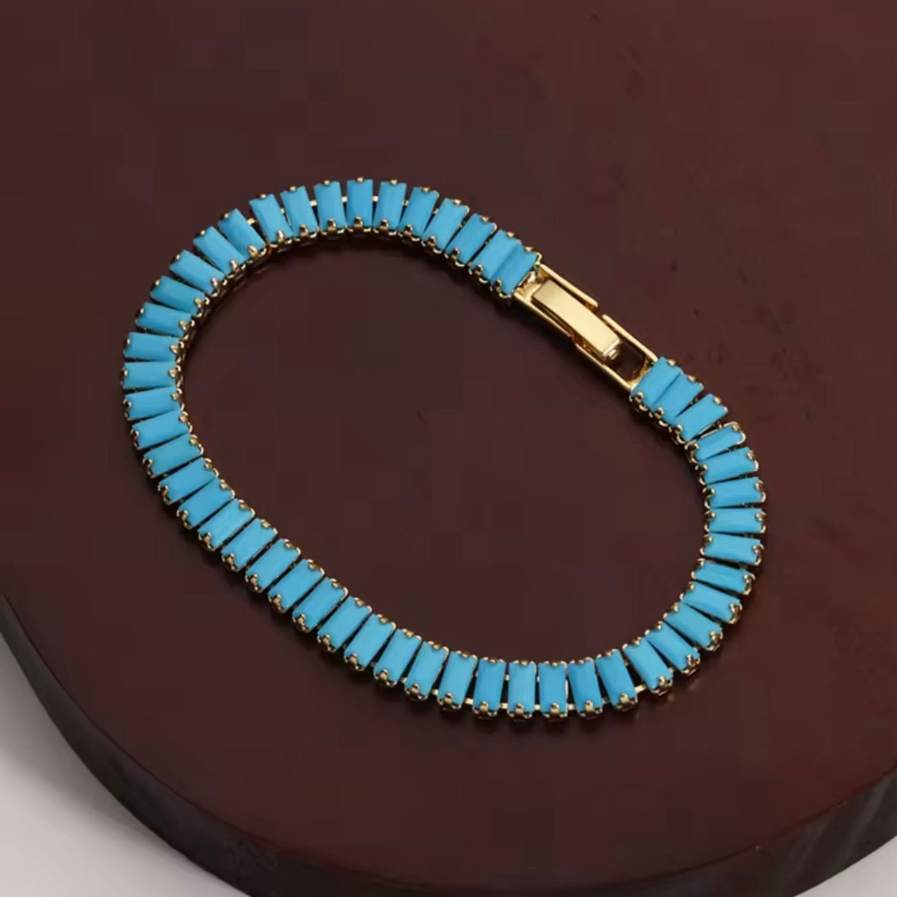 Blue Turquoise Bracelet