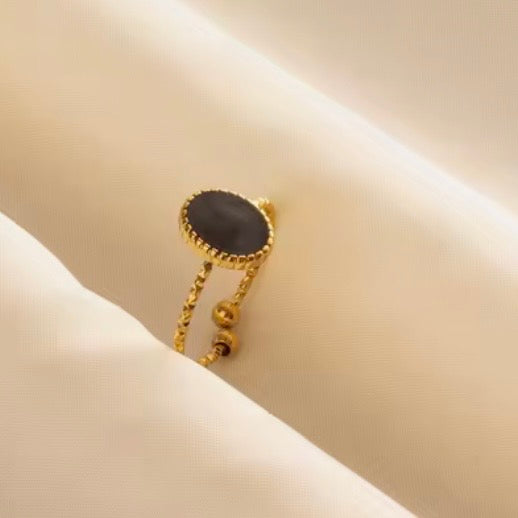 Turquoise Water Drop Rings