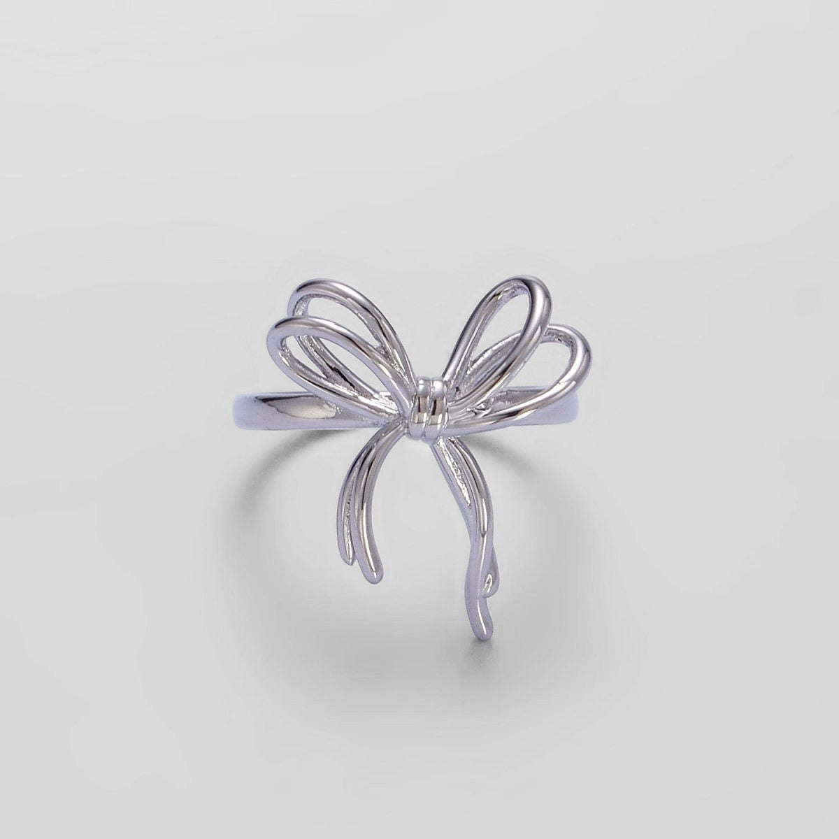 Double Tied Ribbon Ring