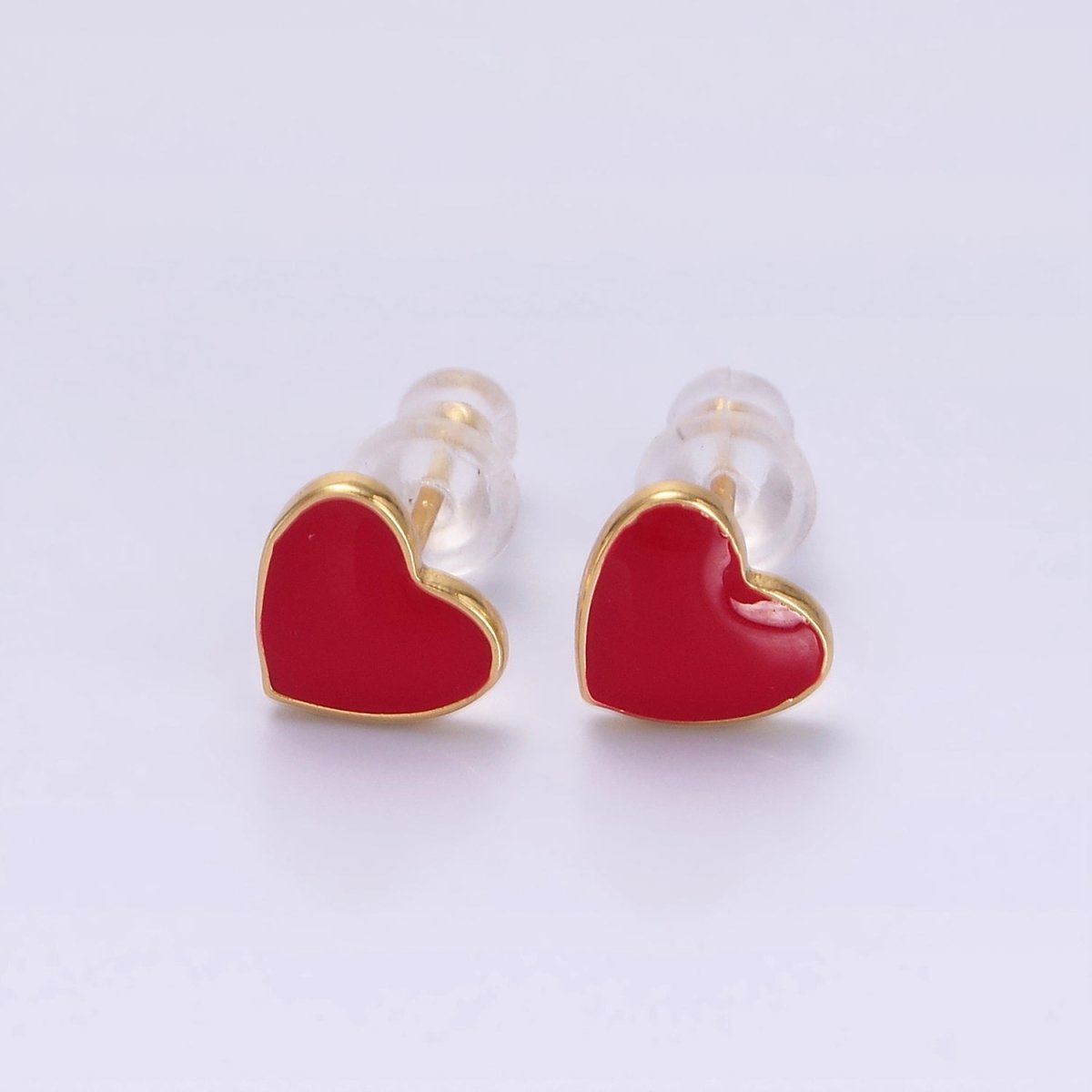 Heart Stud Earrings