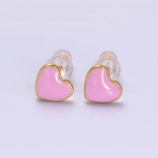 Heart Stud Earrings