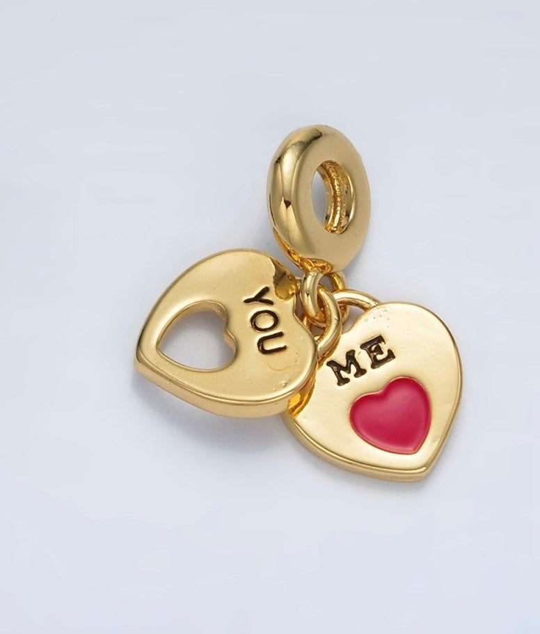 You And Me Charm Necklace