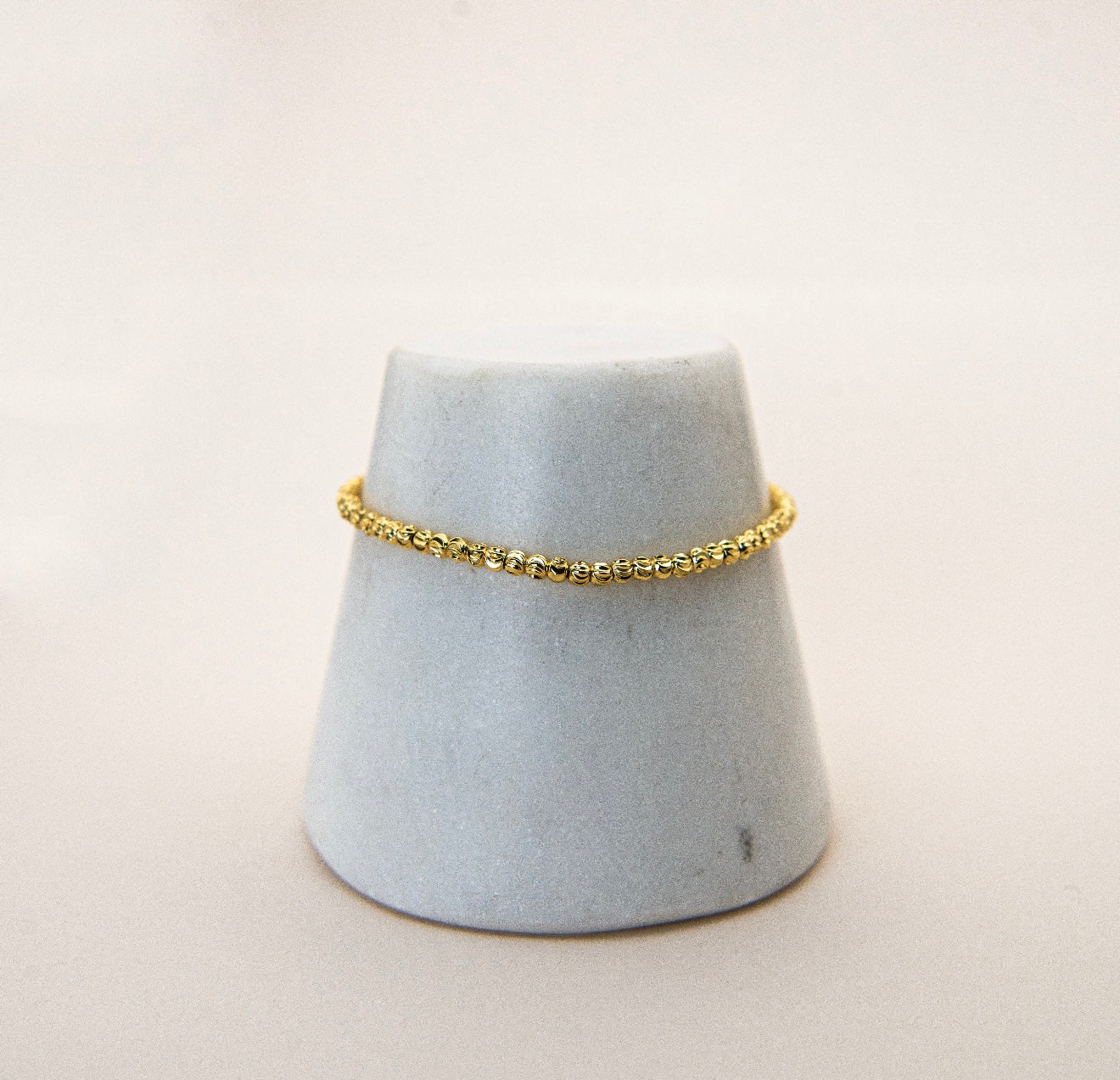 Sparkling Moon Ball Beaded Bracelet