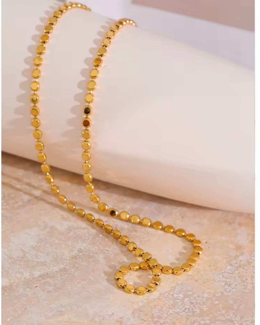 Exquisite Square Chain Collar Necklace