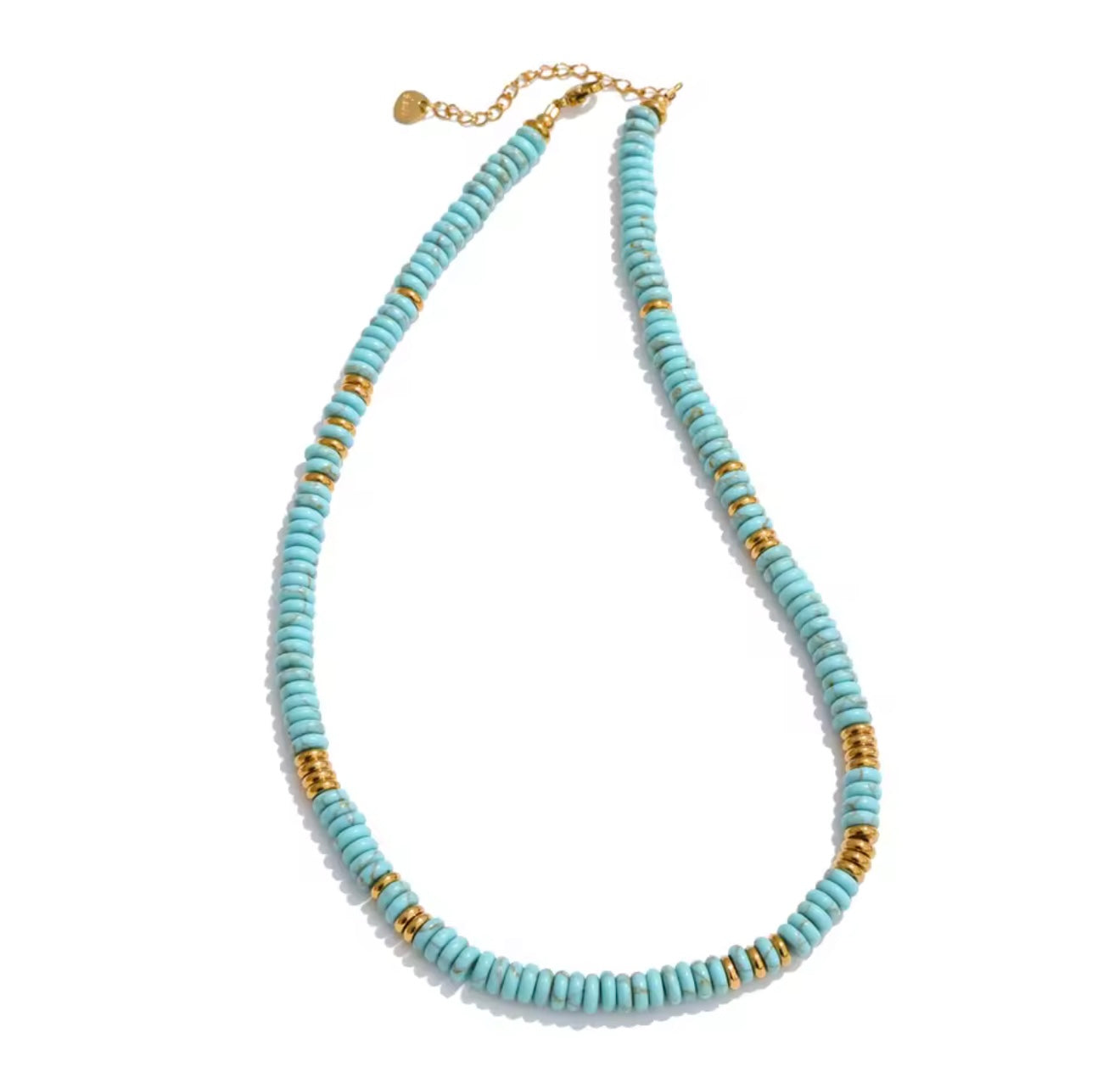 Colorful Natural Handmade Beaded Necklace