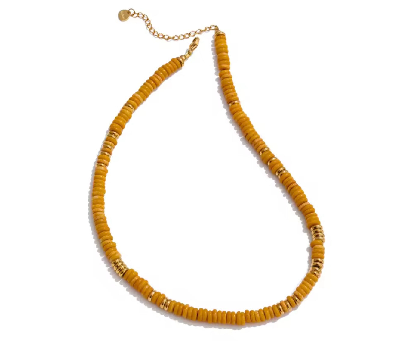 Colorful Natural Handmade Beaded Necklace
