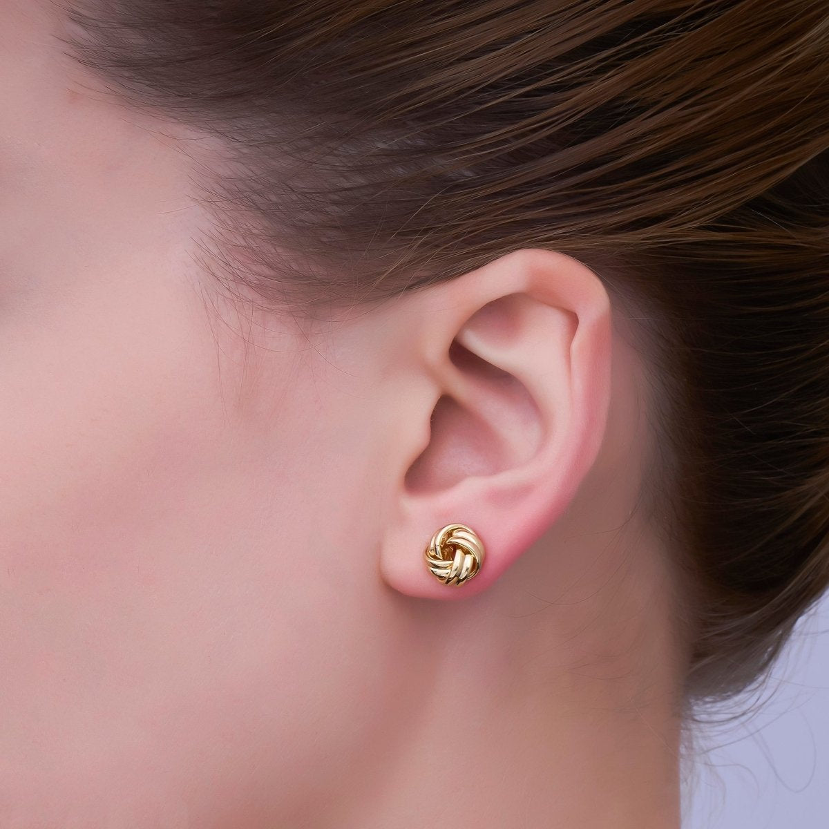 Mini Knotted Stud Earrings