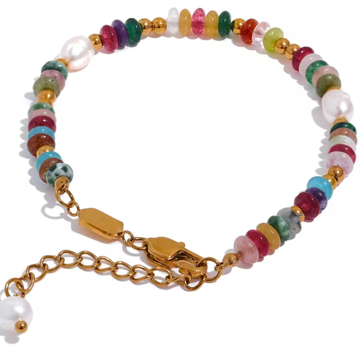 Luxury Natural Stone Pearl Bracelet