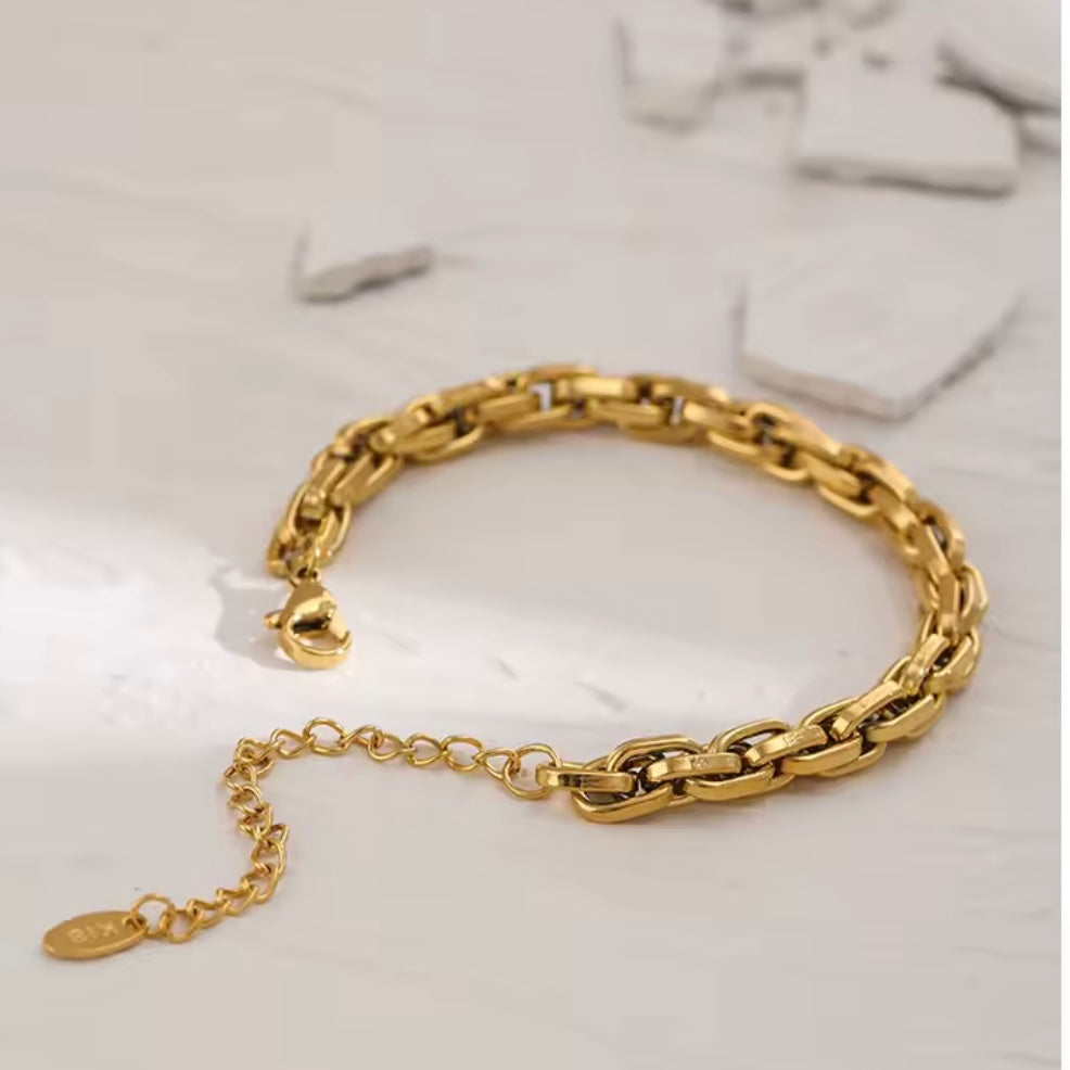 Luxe Weaved Textured Bracelet