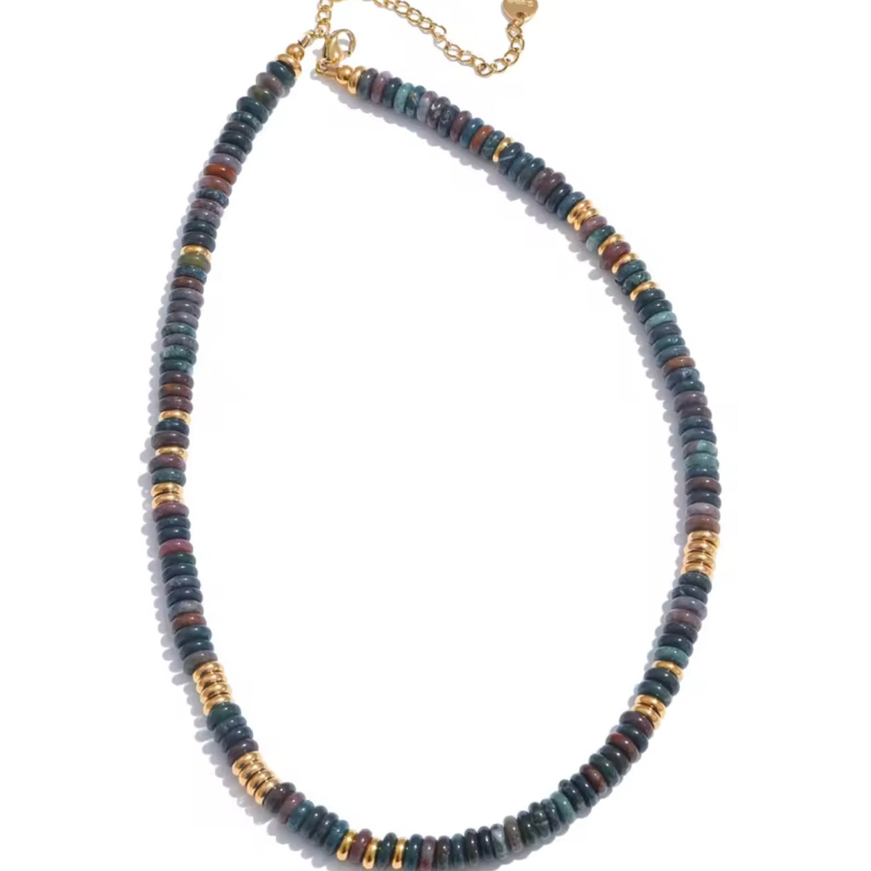 Colorful Natural Handmade Beaded Necklace
