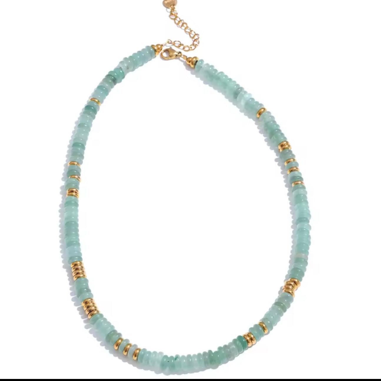 Colorful Natural Handmade Beaded Necklace