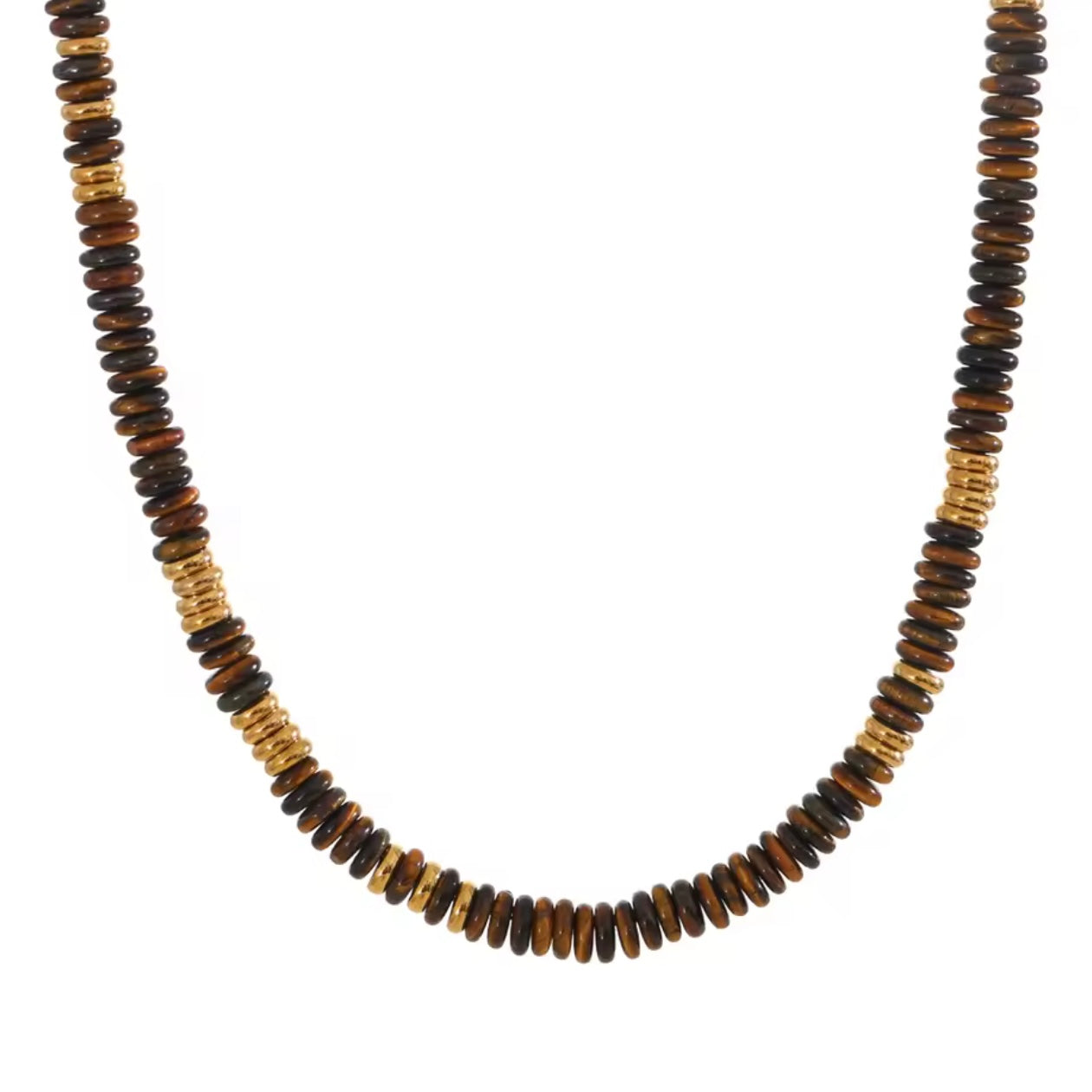 Colorful Natural Handmade Beaded Necklace