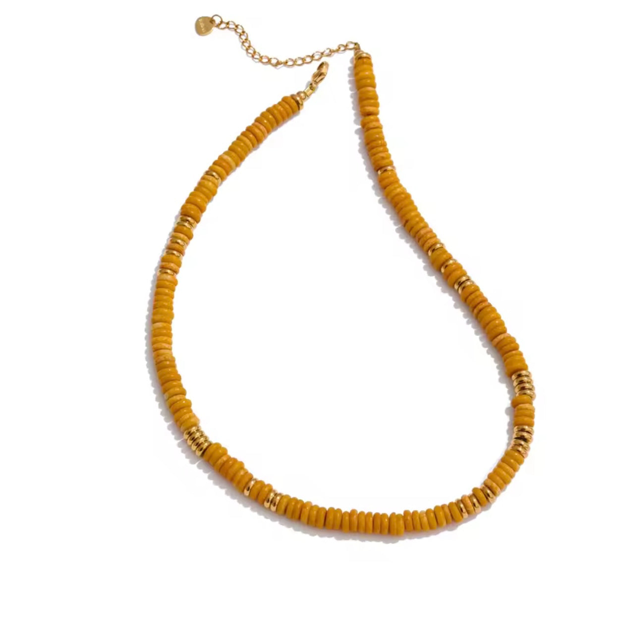 Colorful Natural Handmade Beaded Necklace