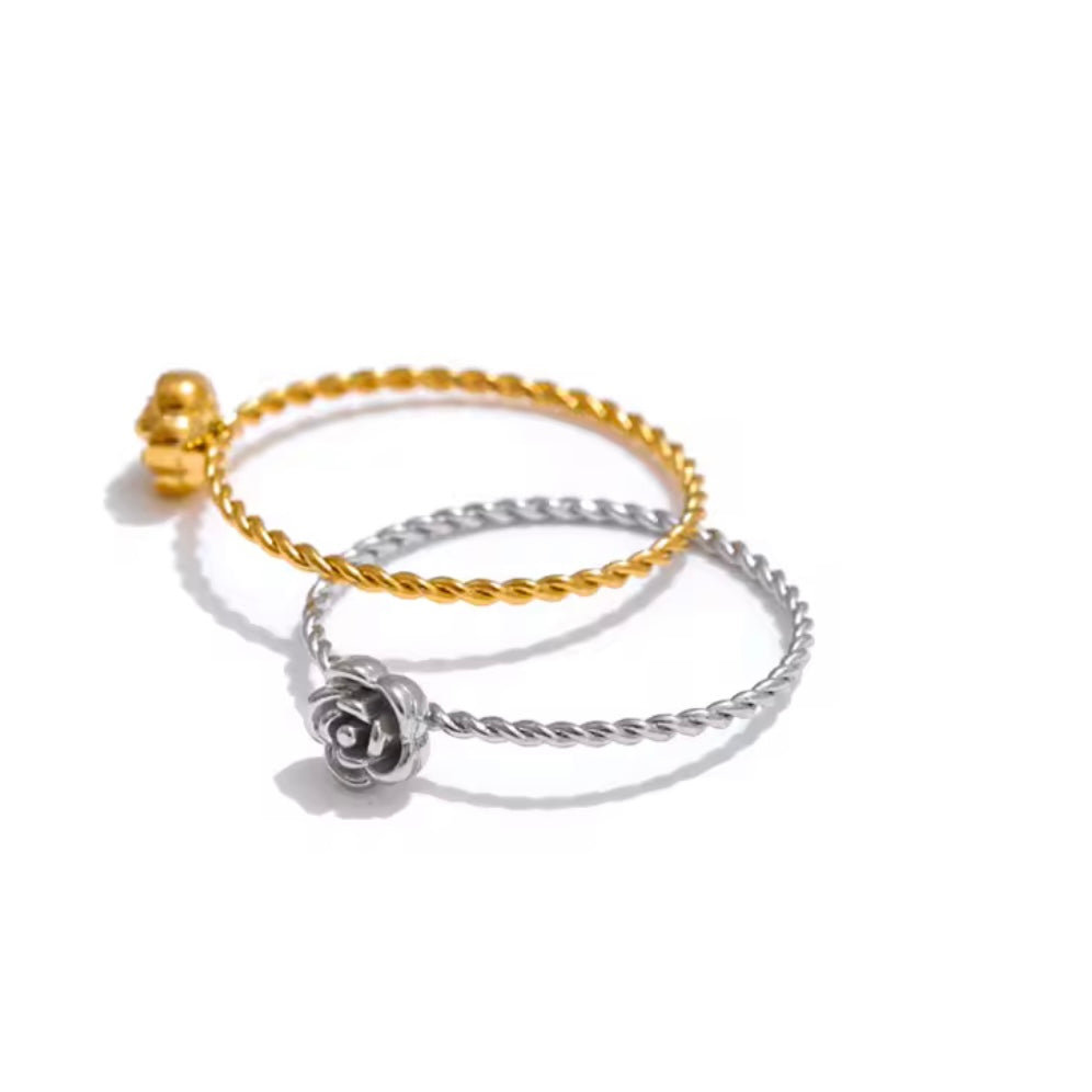 Delicate Small Flower Ring