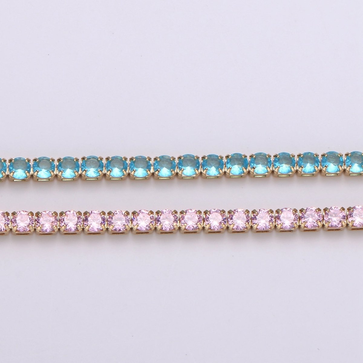 Blue 3mm Tennis Choker
