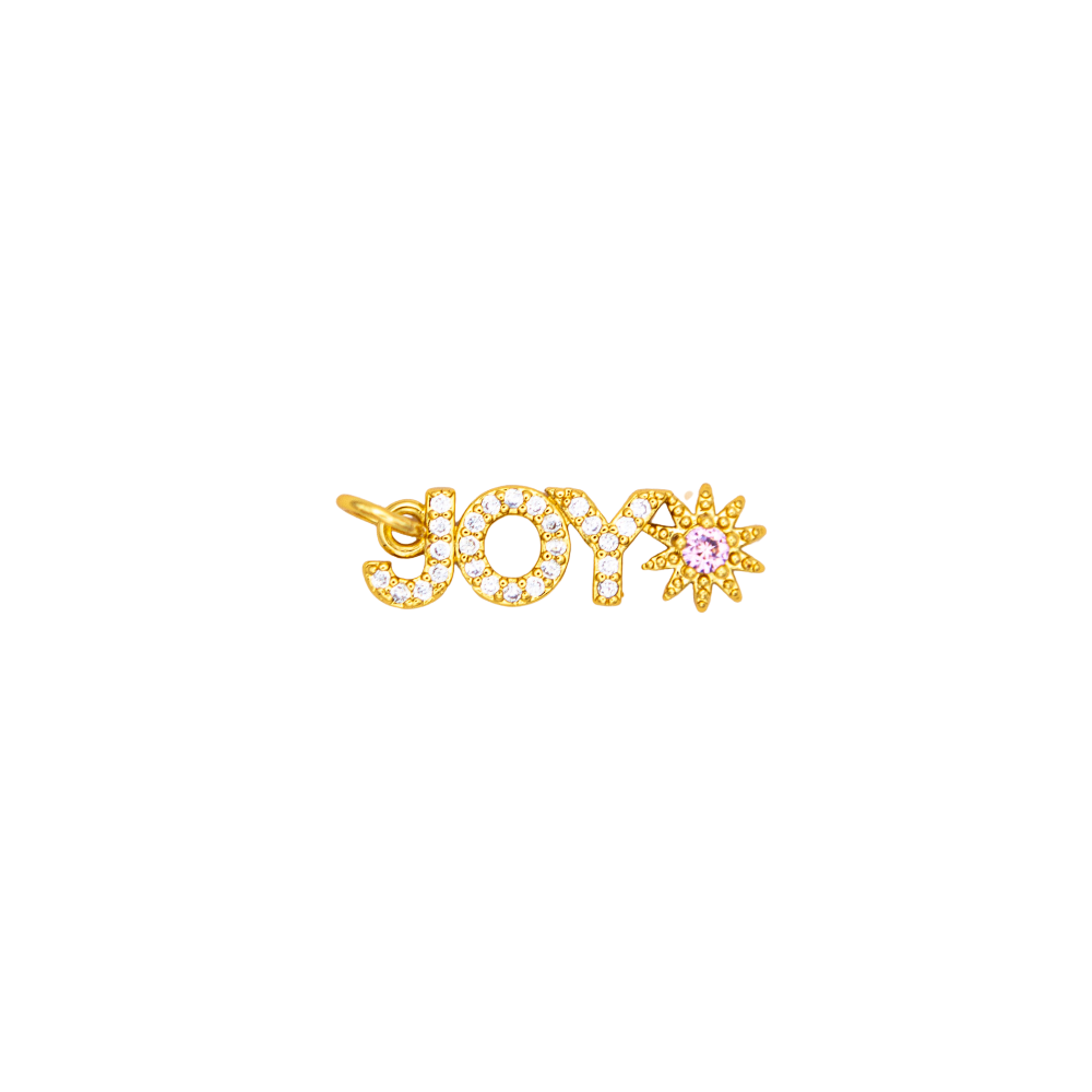 Joy Lettered Charm