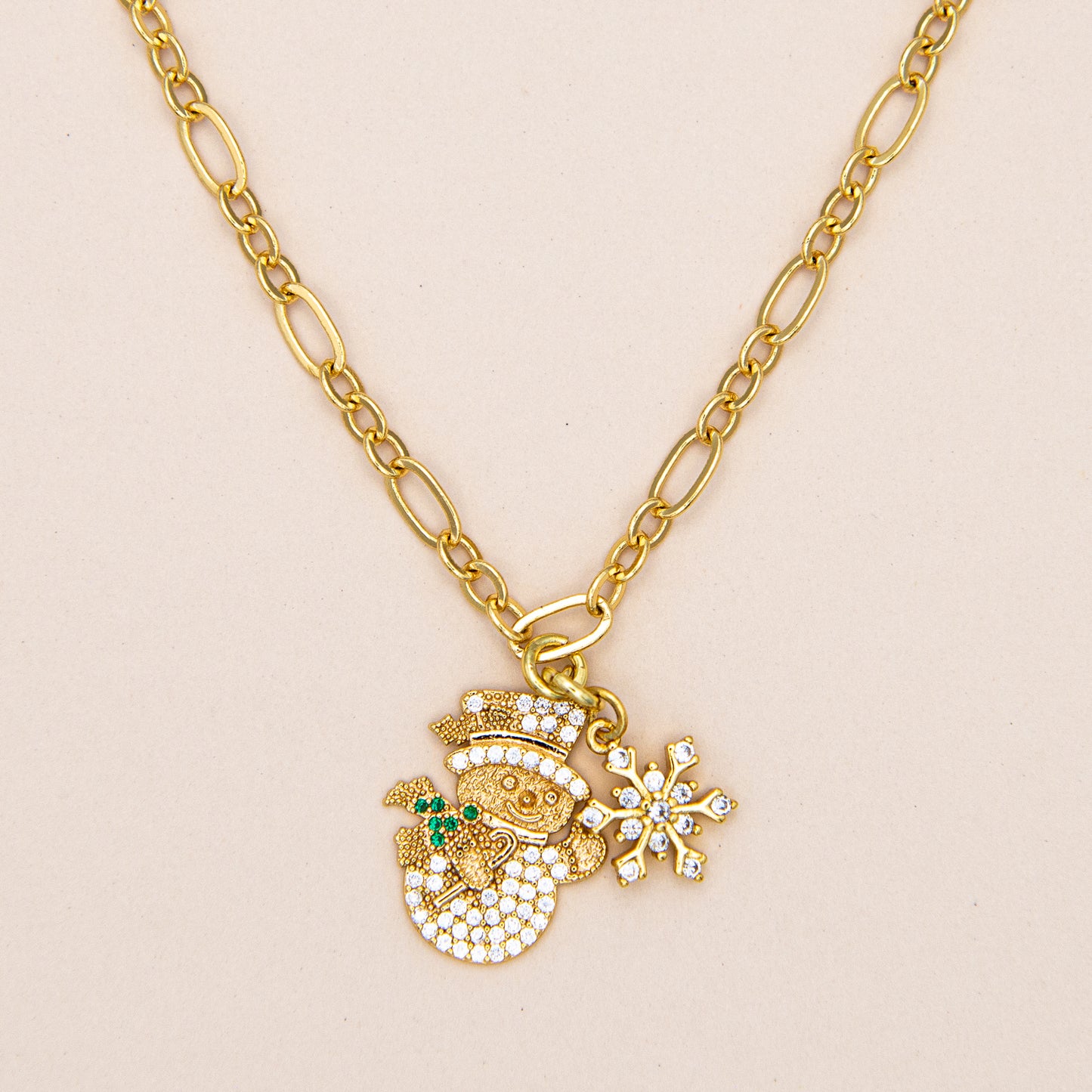 Frosty Snowflake Necklace