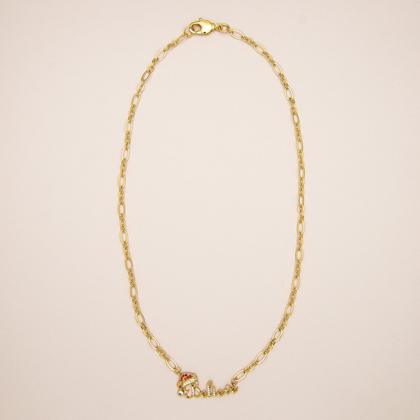 I Believe Christmas Necklace