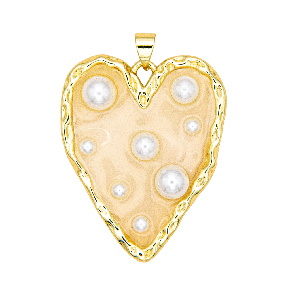 Bubble Bliss Heart Charm