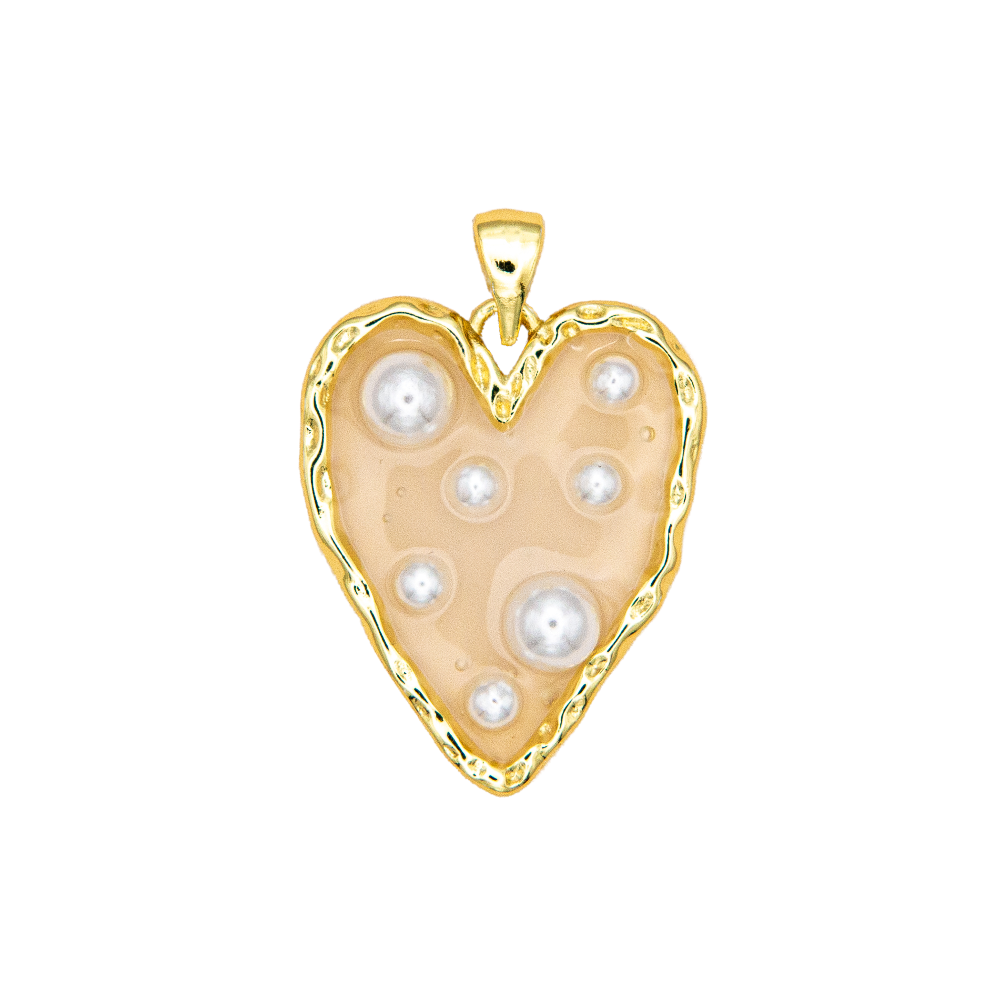 Bubble Bliss Heart Charm