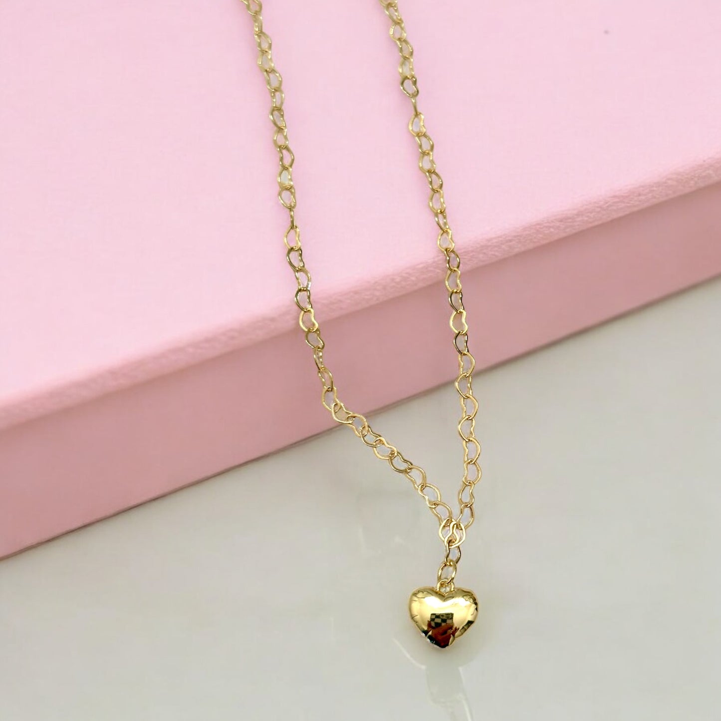 Sweetheart Balloon Heart Necklace