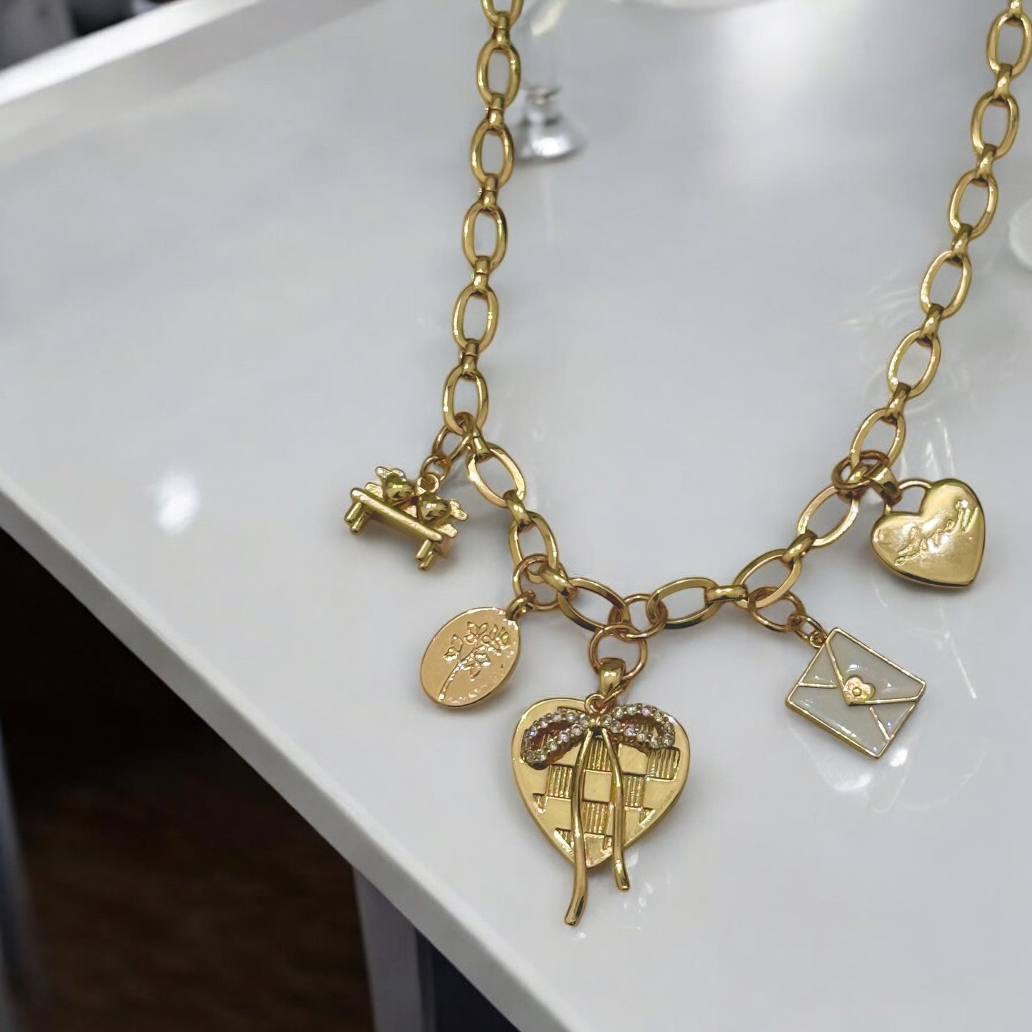 Cherished Moments Charm Necklace