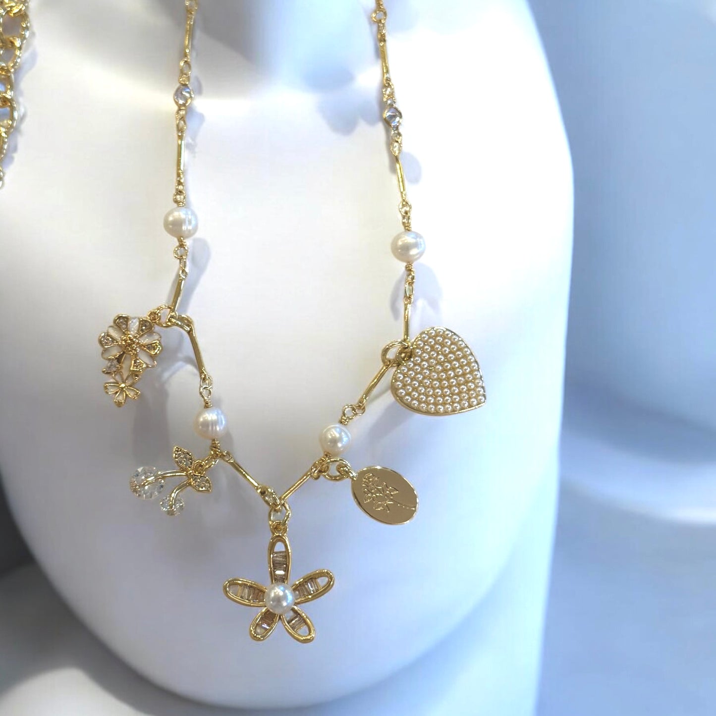 Secret Garden Charm Necklace