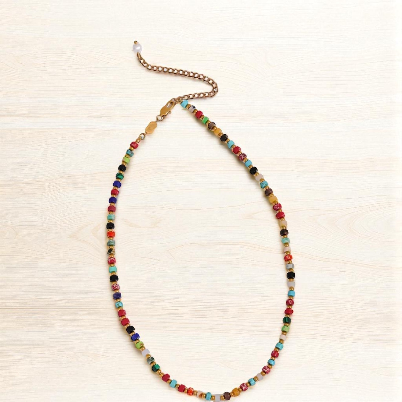 Luxe Gemstone Glow Necklace