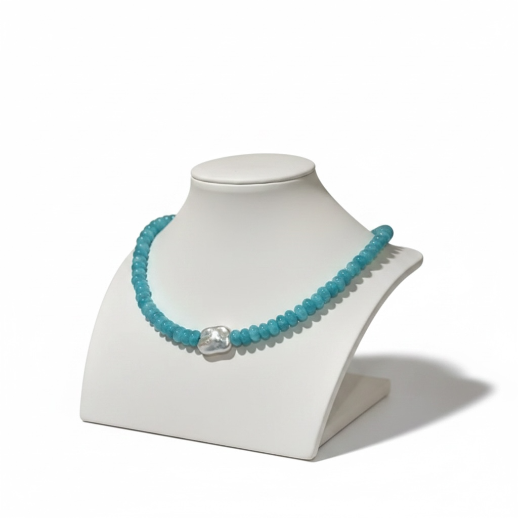 Summer Freshwater Gemstone Necklace