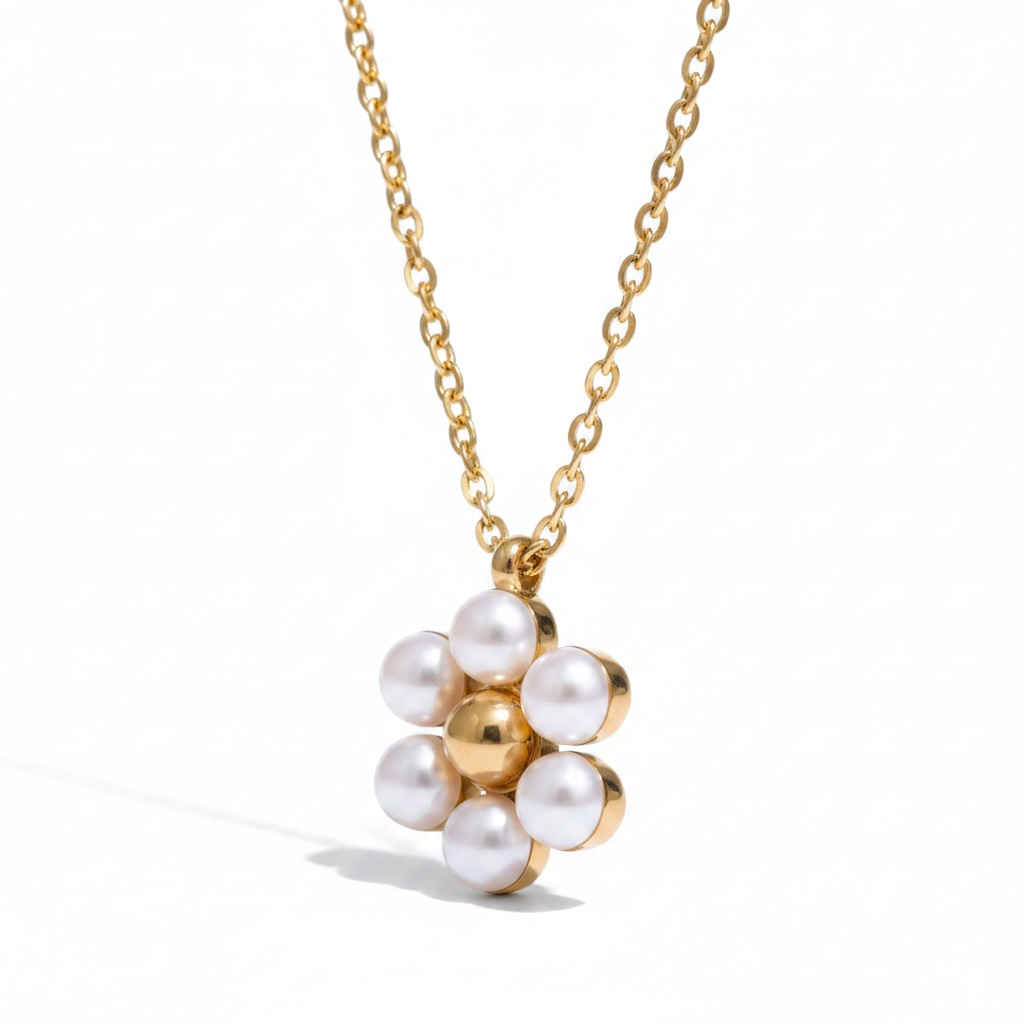 Pearl Blossom Necklace