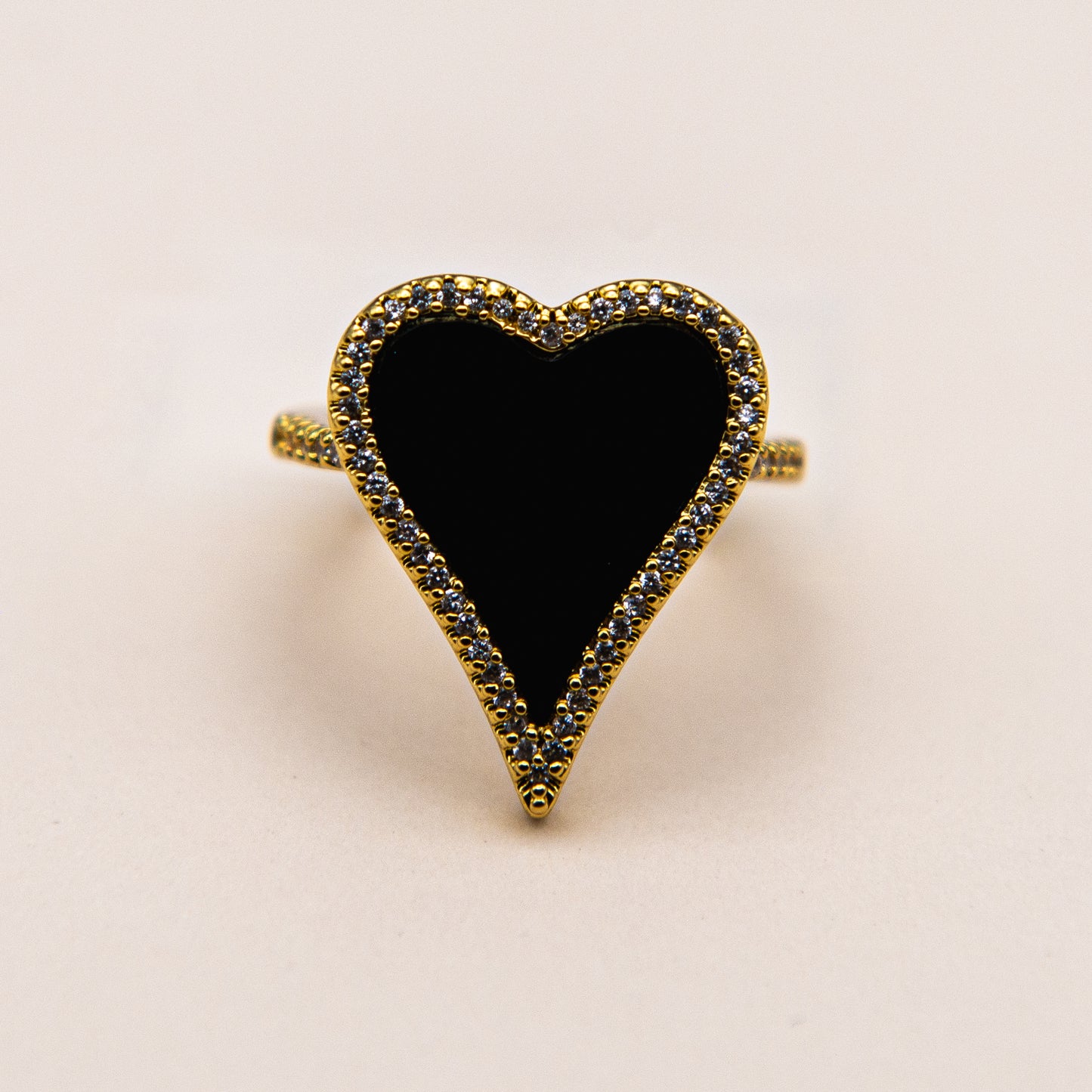 Gold Love Ring