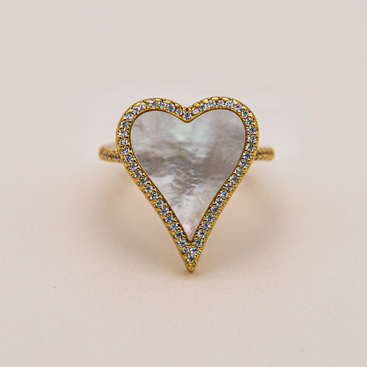 Gold Love Ring