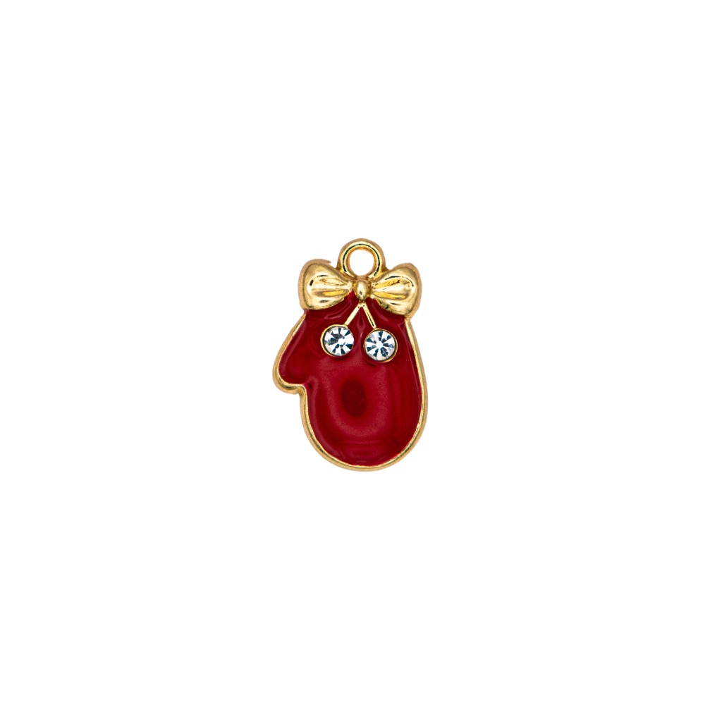 Red Mitten Charm