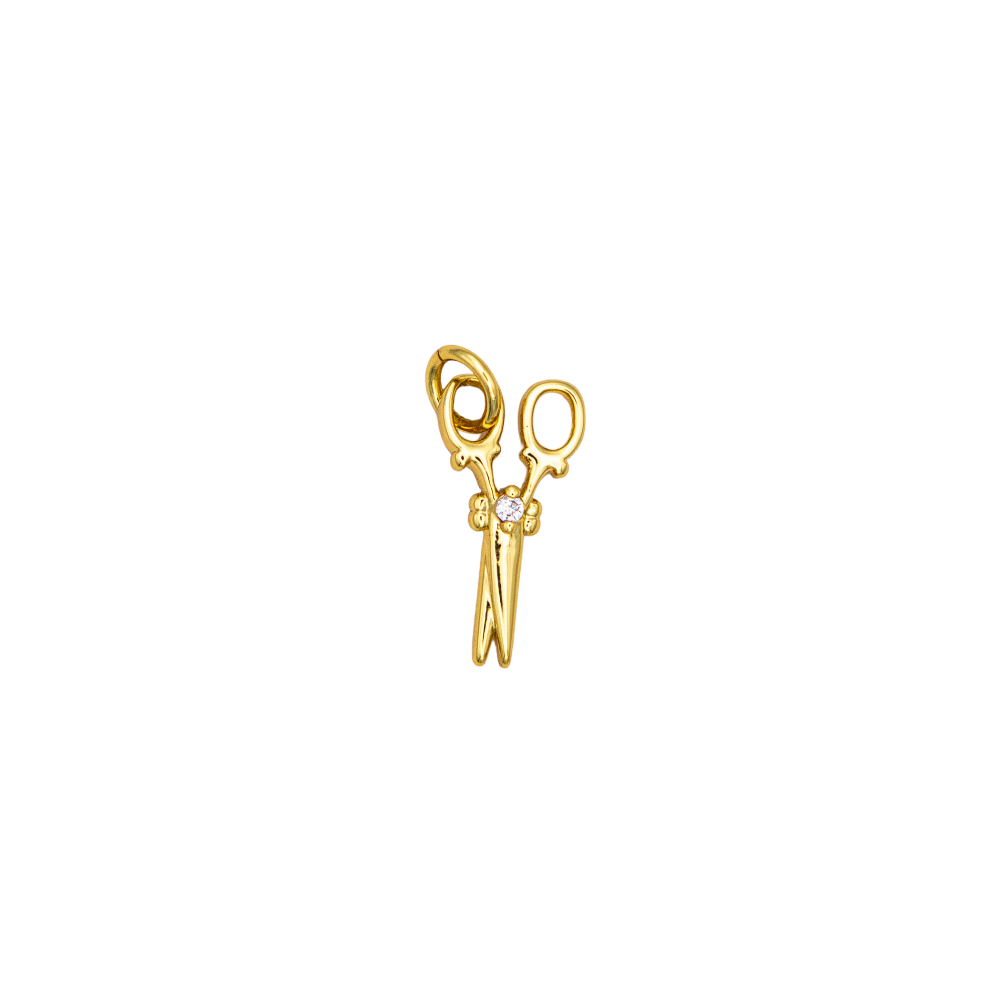 Dainty Scissor Charm