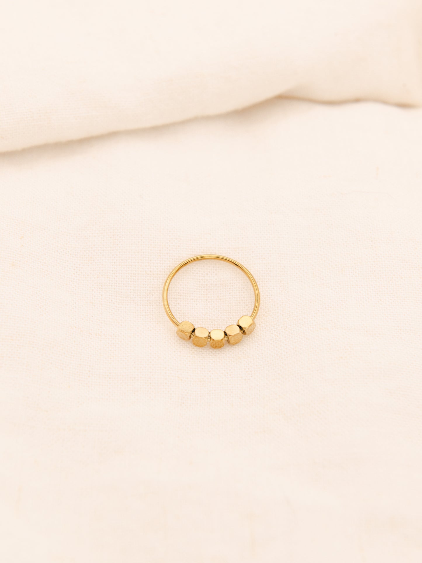 Square Beads Ring