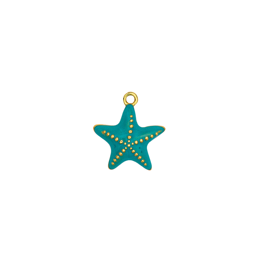Dainty Light Blue Star Fish