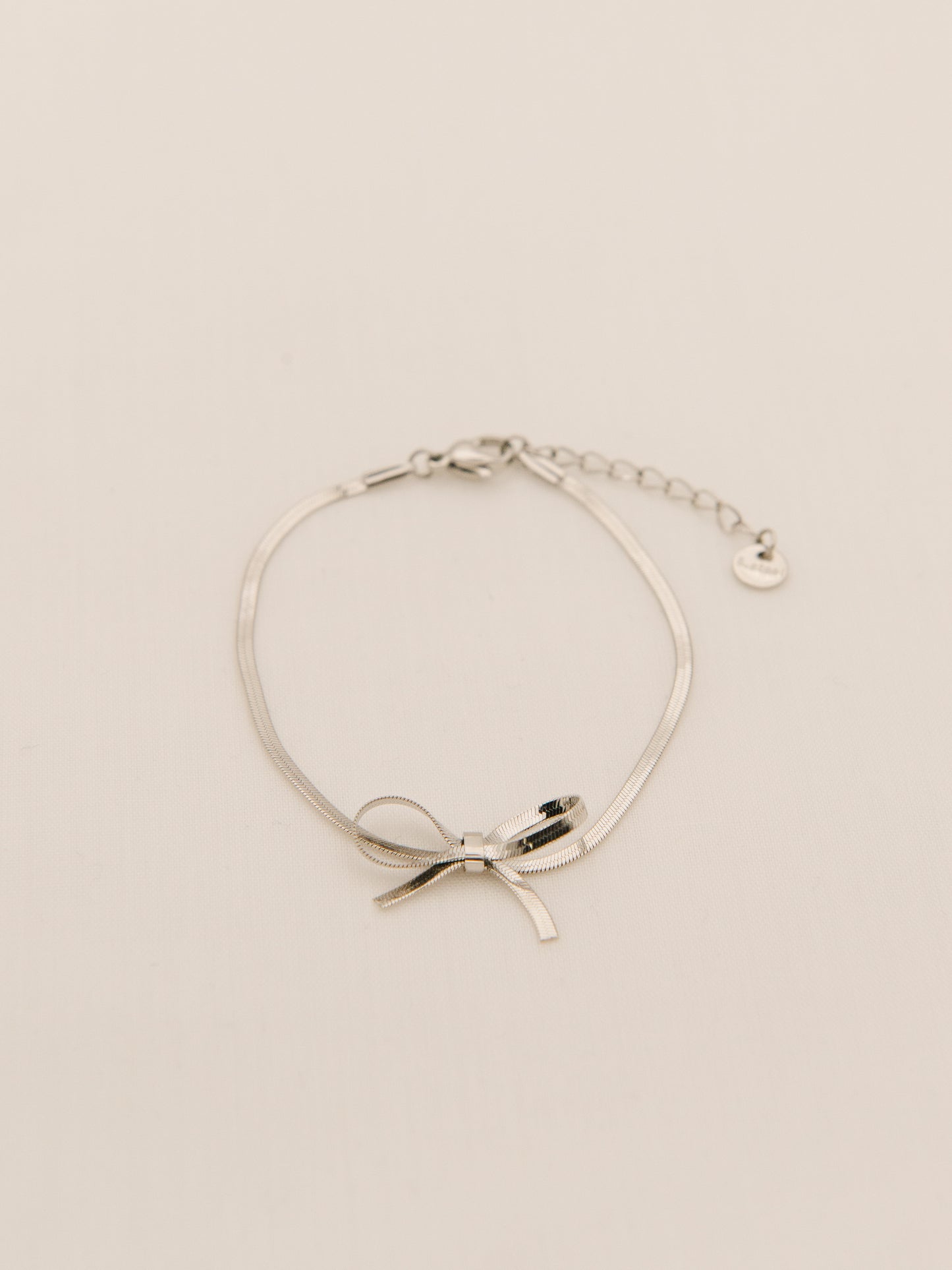 Snake Chain Bowknot Necklace or Bracelet