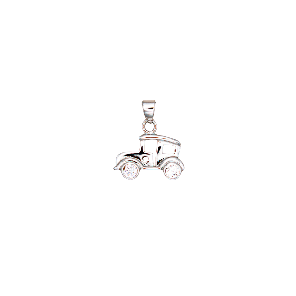 Sterling Silver Vintage Car Charm